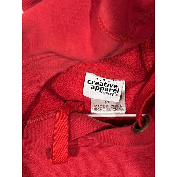 Texas Red Hoodie by Creative Apparel Mens S - Picture 3 of 3